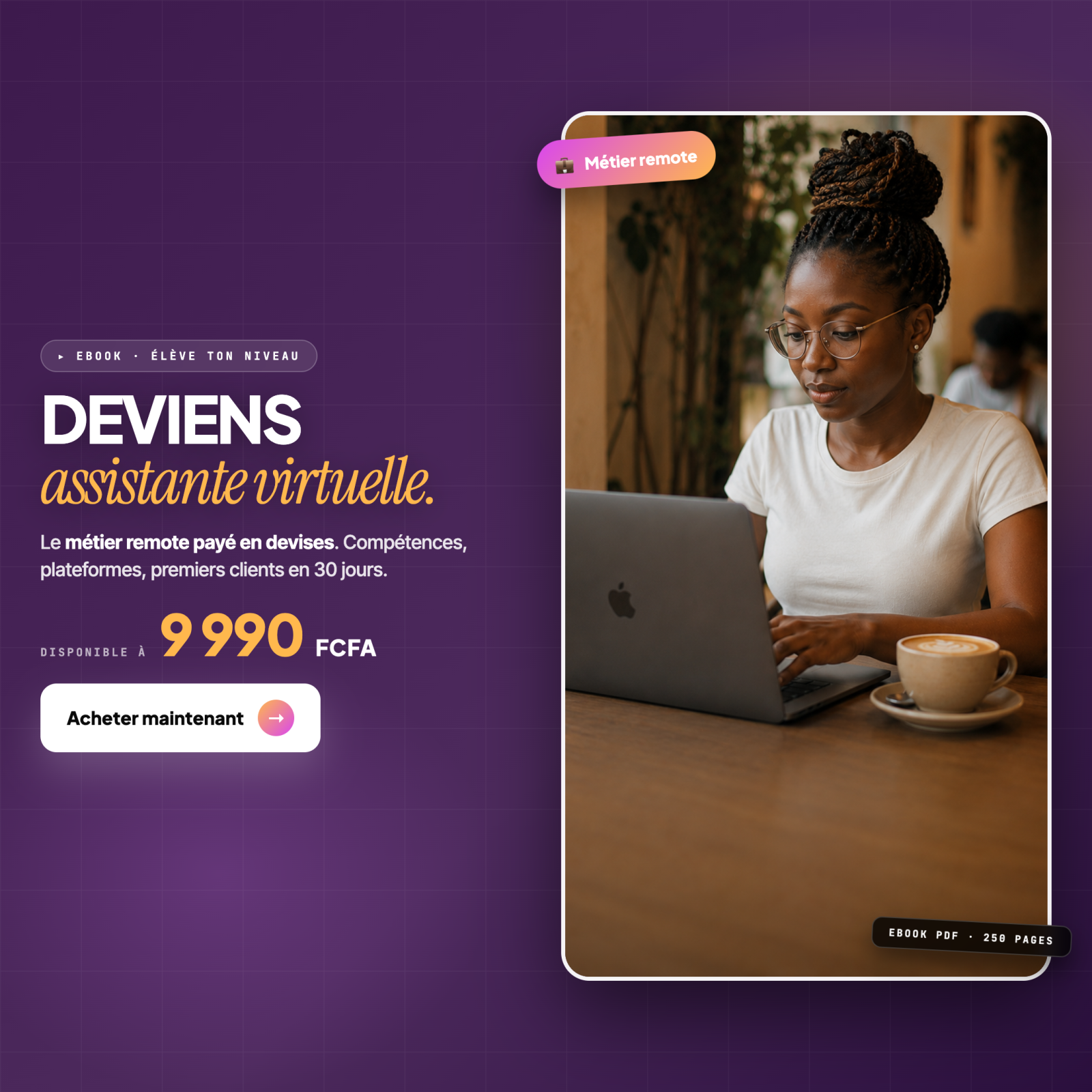 Devenir Virtual Assistant pour clients USA et Europe