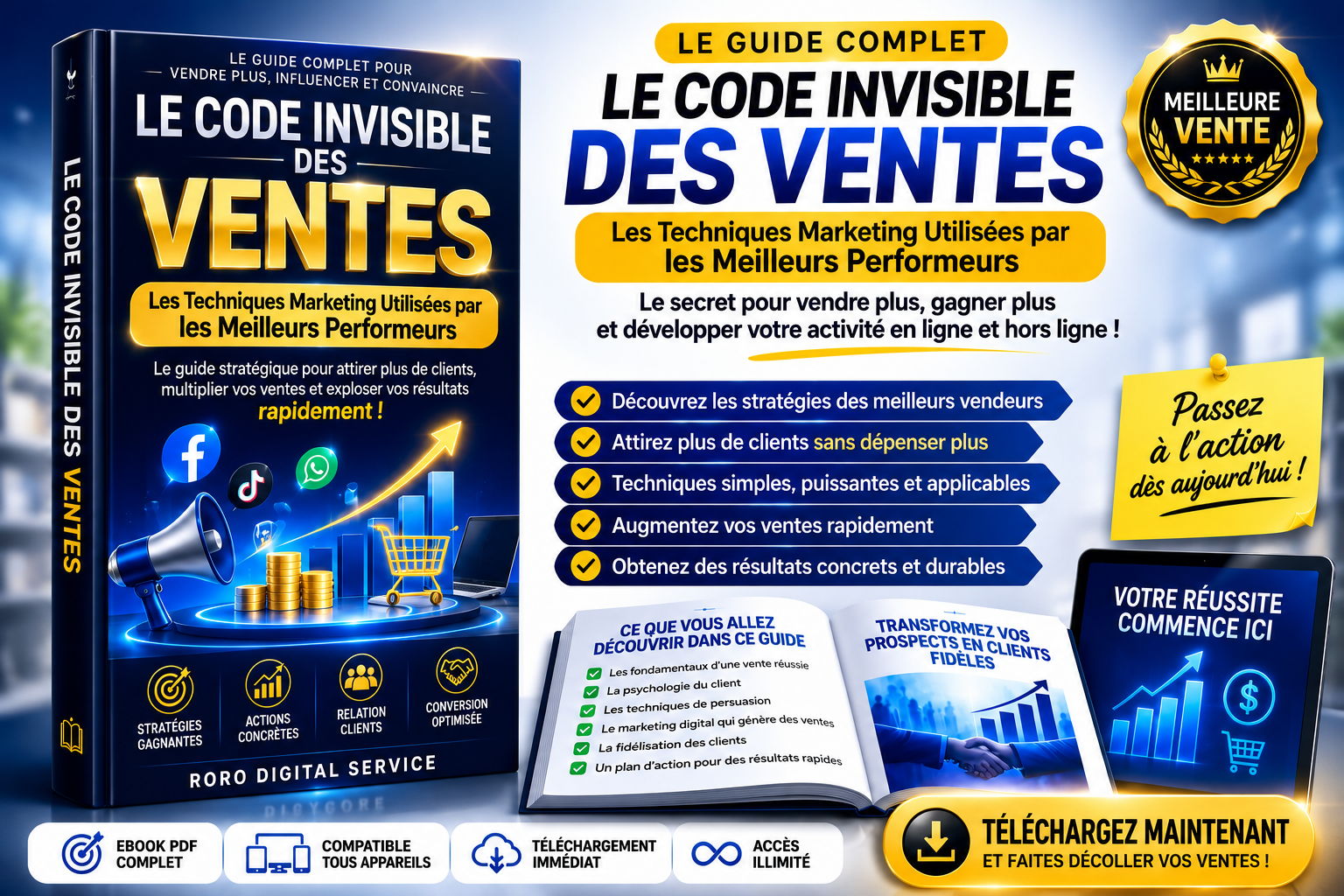 Ce code invisible des ventes: technique marketing utilisées par les meilleurs performeurs