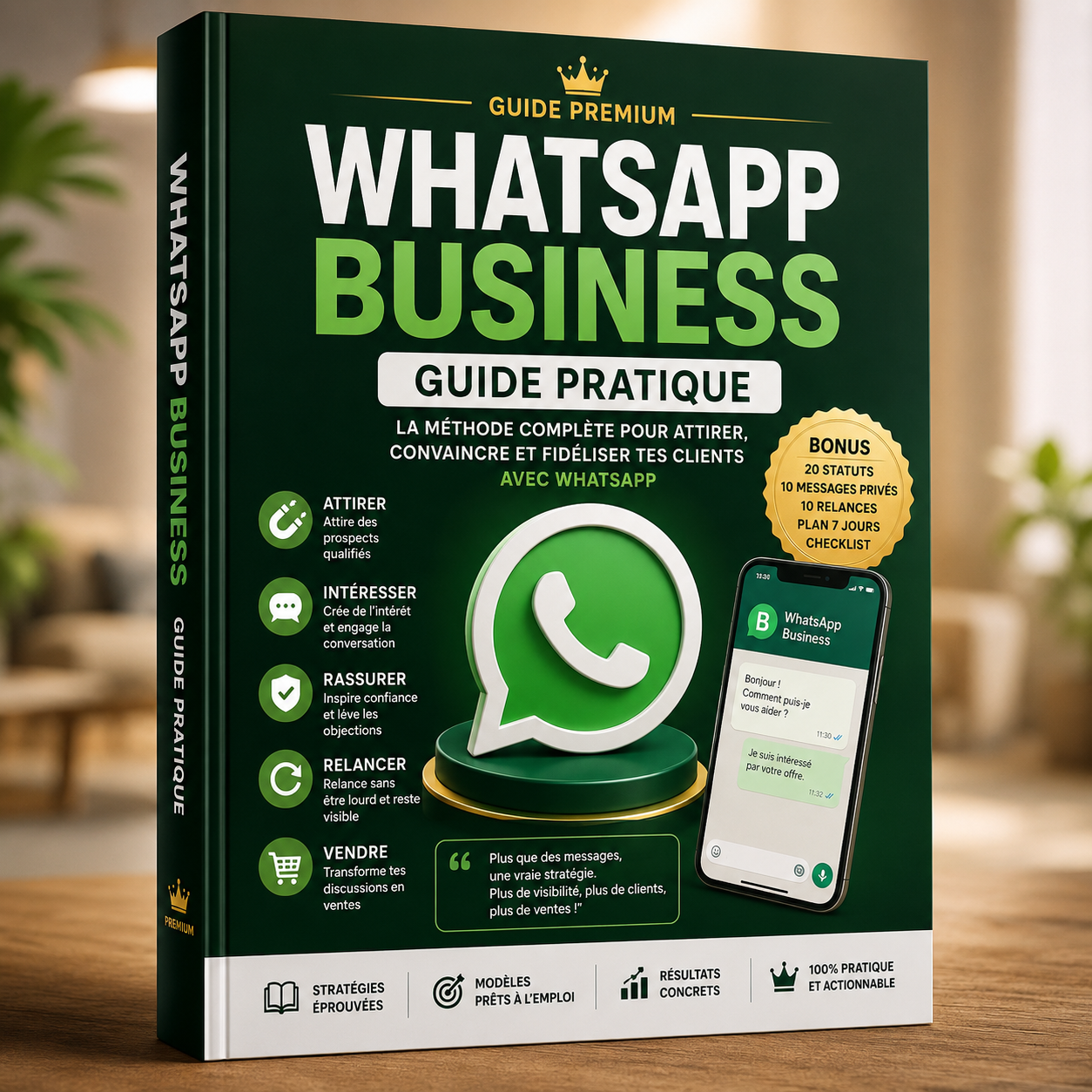 Guide Premium – Trouve tes premiers clients sur WhatsApp